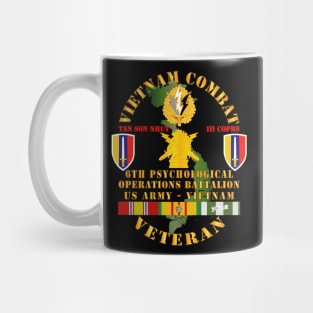 Vietnam Combat Vet - 6th PSYOPS Bn - USARV w VN SVC Mug